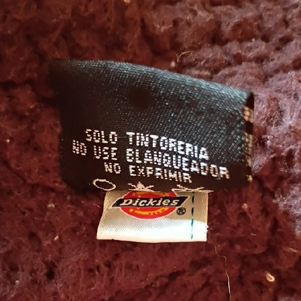 Dickies Red and Black Checkered Chore Coat Style Jacket. Size Small. - Picture 7 of 11